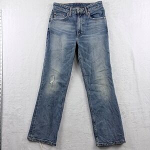 Lucky Brand Jeans Lucky Pins Distressed Straight Leg Size 2/26